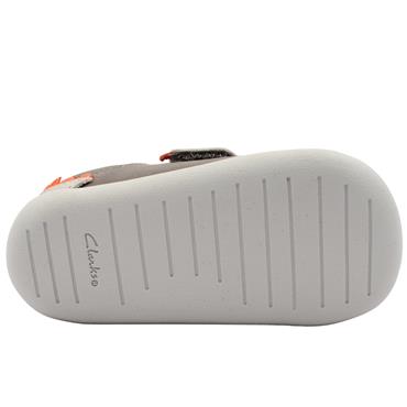 CLARKS ROAMER REXT  SHOE - GREY F